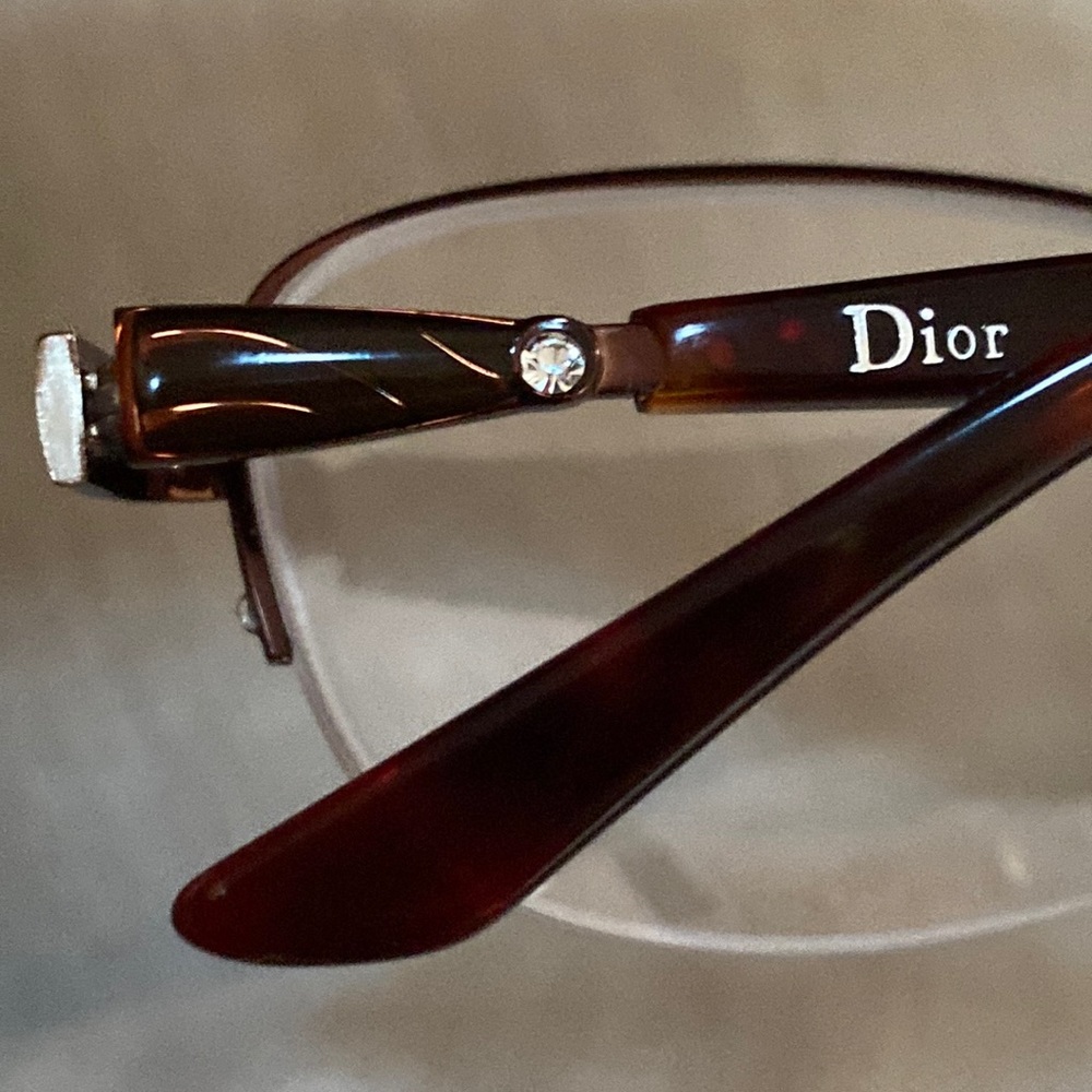 Christian Dior frame eye glasses 🤓 made in Italy